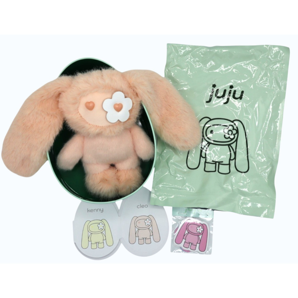 CJ Hendry Juju Easter CLEO Peach SOLD OUT Limited Edition Plush Keychain